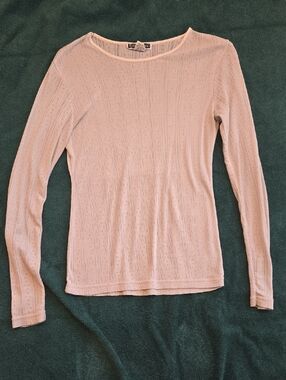 Light Khaki Long Sleeve Top